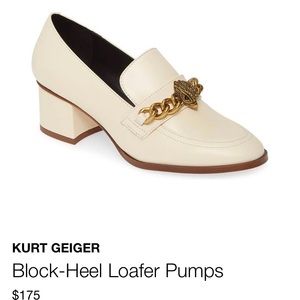 Kurt Geiger - New - Chelsea loafer pumps